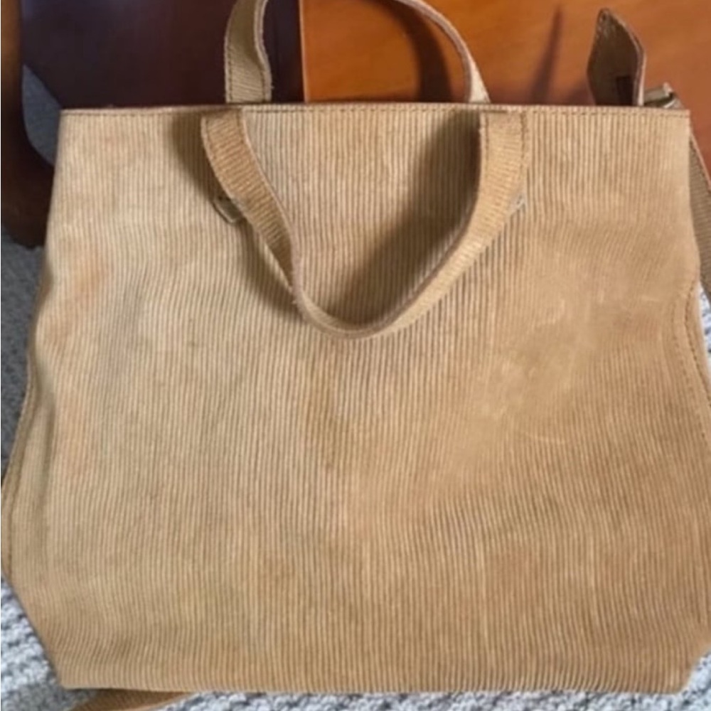 Madewell the transport corduroy suede small crossbody bag purse - Picture 3 of 14